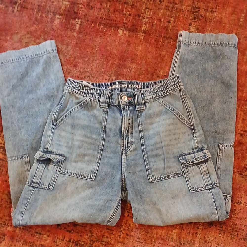 High Rise Baggy Straight Csrgo Jeans